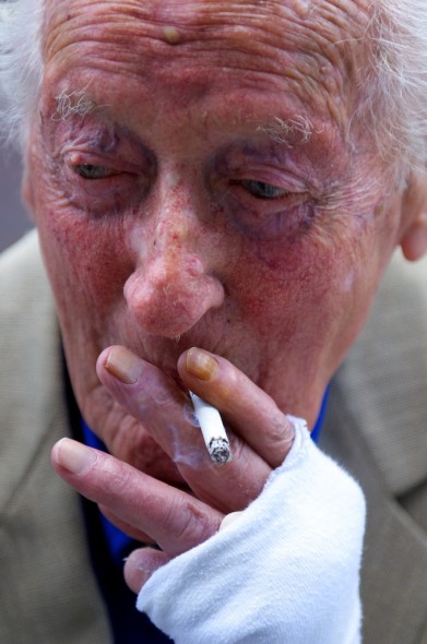 Man Smoking Cigarette 1