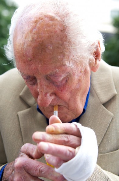 Man Smoking Cigarette 12