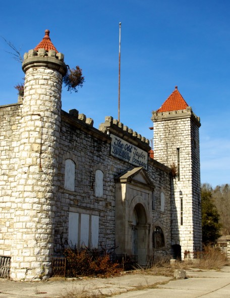 The castle of Old Taylor was Kentucky's crown piece of whiskey architecture. Today, it's just a breeding ground for rats and snakes.