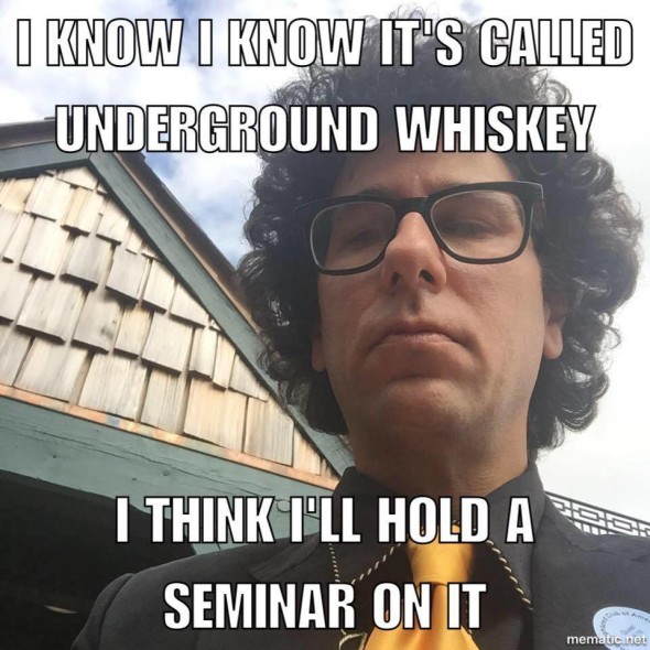 Matthew Landen owns the popular bar Haymarket. He believes he's being unfairly blamed for private bourbon groups being shutdown on Facebook. The sites started shutting down after his bartender seminar "Underground Whiskey" Monday.