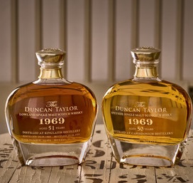 Duncan Taylor Scotch bottles