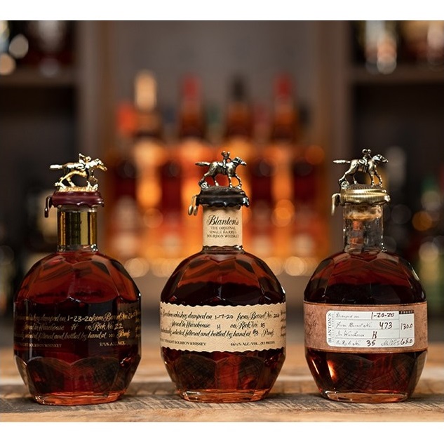 Blantons Bottles as part of Buffalo Trace fund raiser square