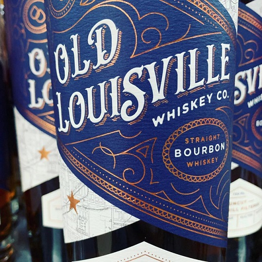 Old Louisville Whiskey label