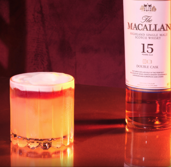 The Macallan whiskey sour