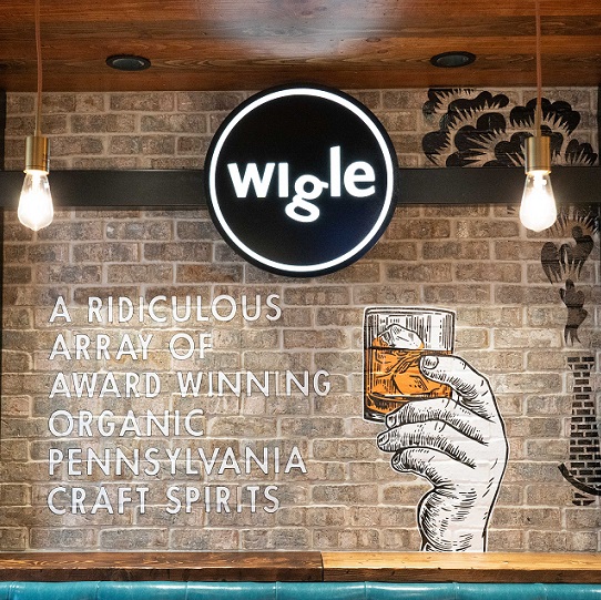 Wigle Whiskey airport