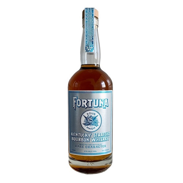 Fortuna Bourbon bottle square