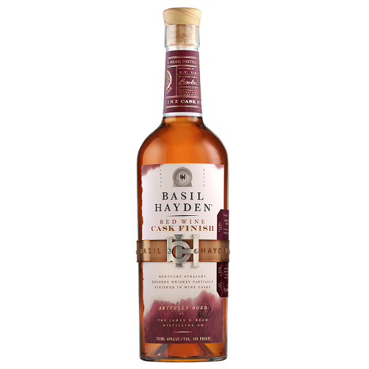 Basil Hayden Red Wine Cask Finish __ Bottle Shot