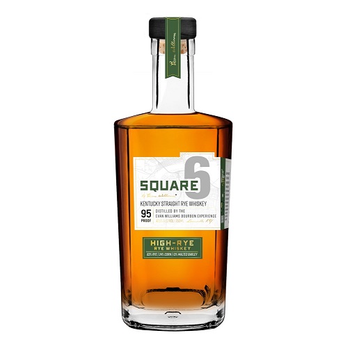 Evan Williams Square 6 High-Rye Rye bottle
