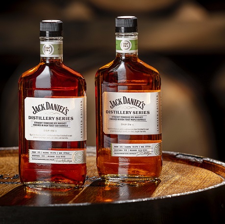 Jack Daniel's Distillery Series bottles