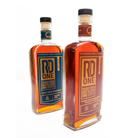 RD1 Spirits bottles bourbon trail