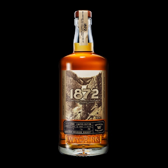 Wyoming Whiskey 1872 bottle