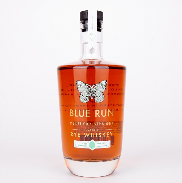 Blue Run Emerald Rye Whiskey bottle Private Barrel Pick
