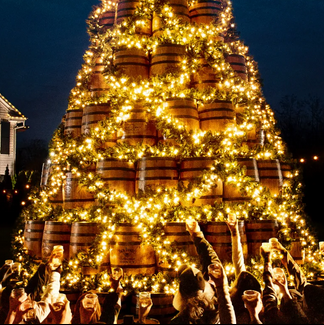 Jack Daniels Operation Ride Home Barrel Tree