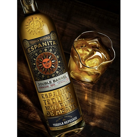 Espanita Double Barrel Reposado Tequila square