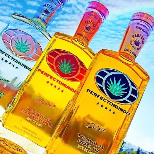 Perfectomundo Tequila three bottles