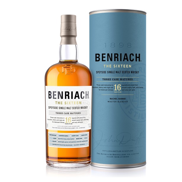 Benriach The Sixteen bottle with tube
