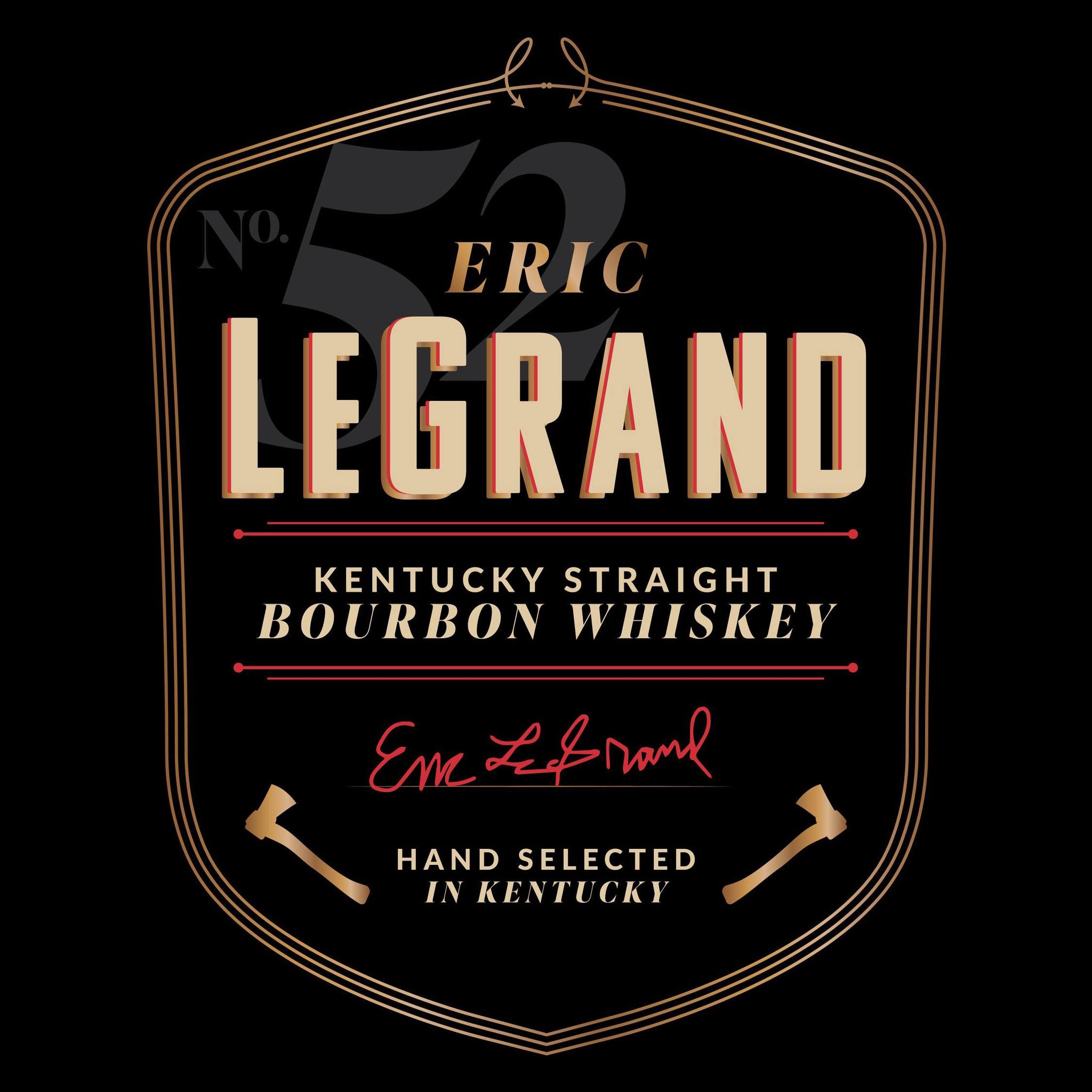Eric Legrand Bourbon Whiskey logo