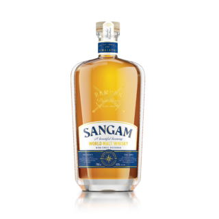 Sangham World Malt Whiskey bottle
