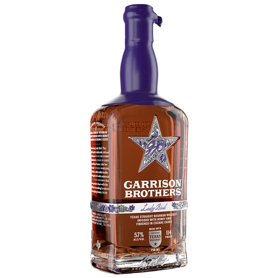 Garrison Brothers Lady Bird bottle hero shot