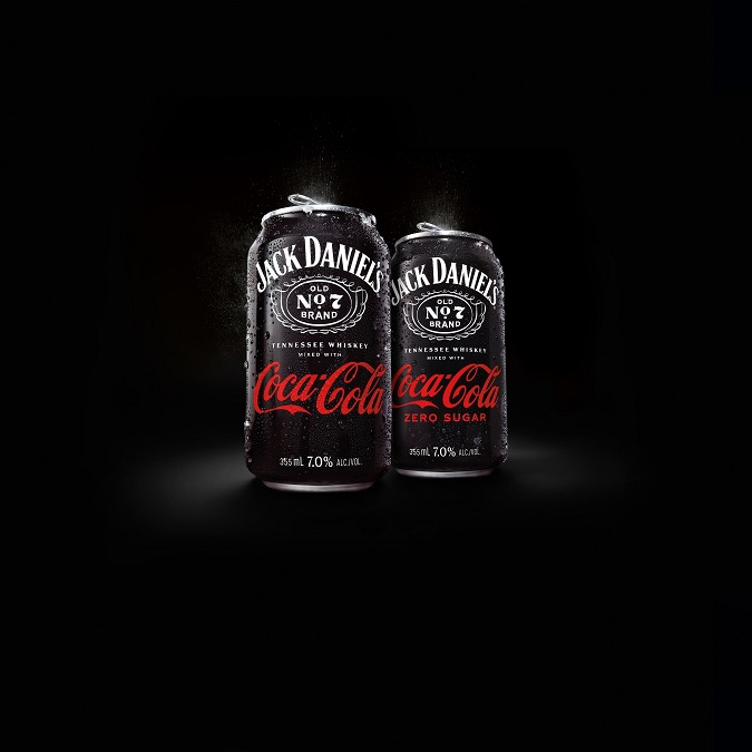 Jack Daniel’s and Coca Cola Ready-to-Drink cans