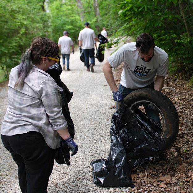 Four Roses Salt River Cleanup 1