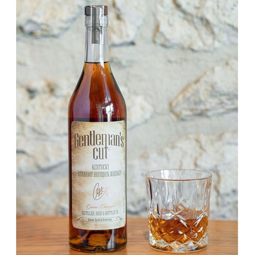 Gentlemans Cut Bourbon Glass square Stephen Curry