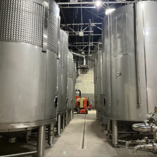 Black Button Distilling distillery tanks