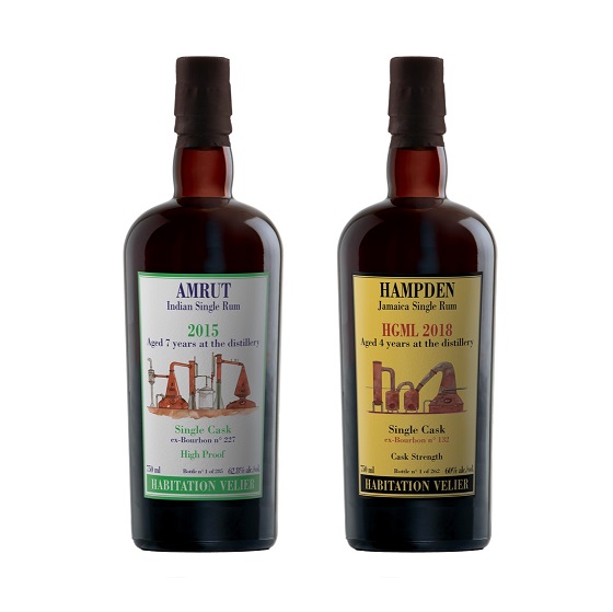 Habitation Velier Rum bottles