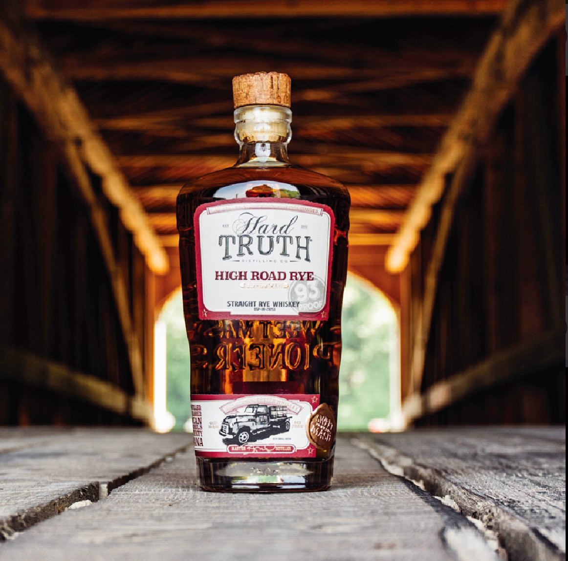 Hard Truth Distilling High Road Sweet Mash Rye bottle