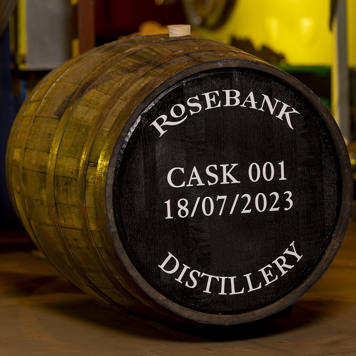 Rosebank Distillery Cask fill 1