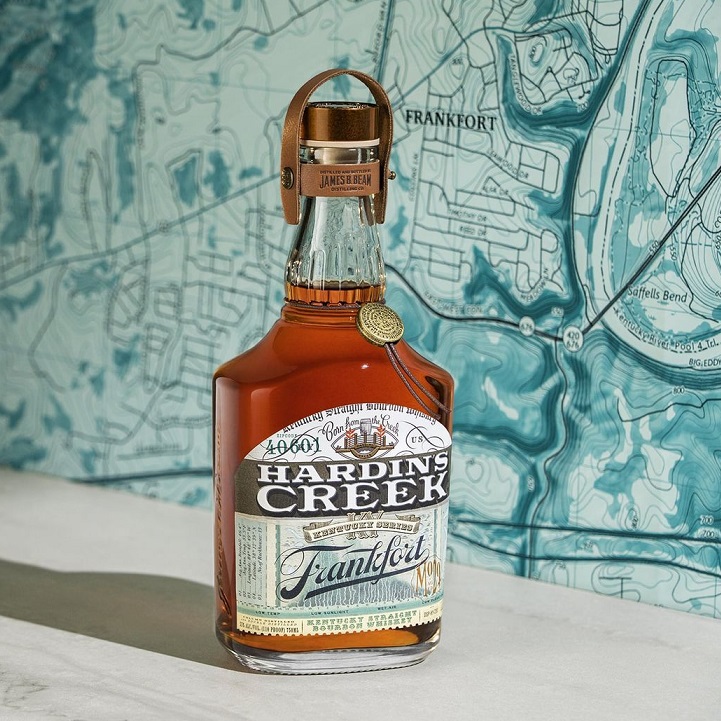 Hardin's Creek Frankfort bourbon bottle