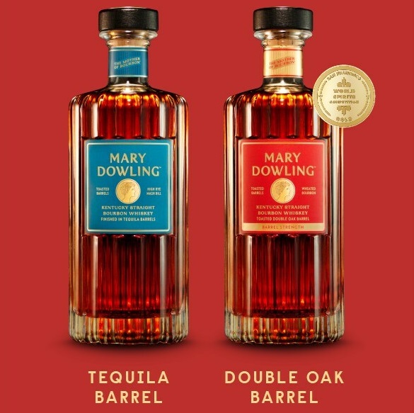Mary Dowling Whiskey Company bottles
