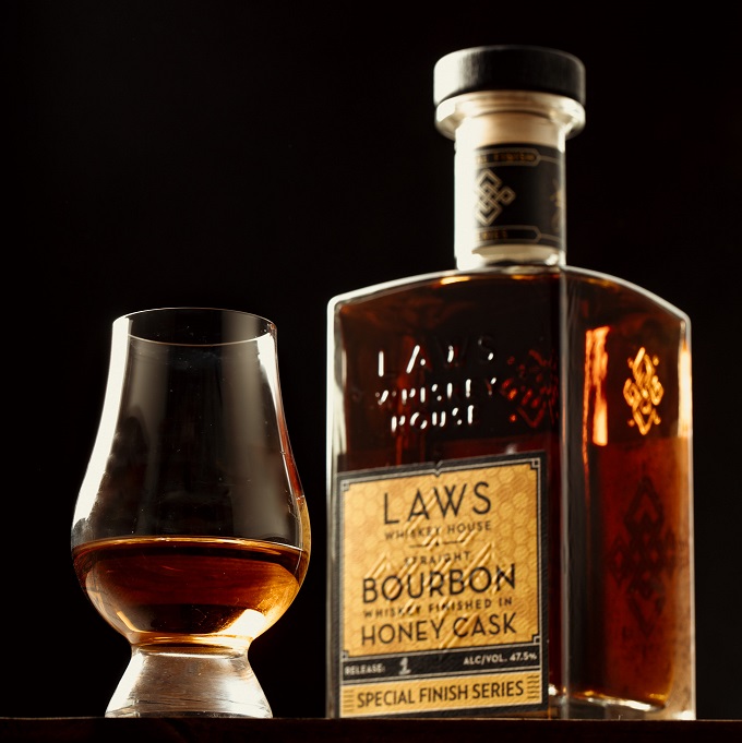 Laws Whiskey House Honey Cask bourbon 2023