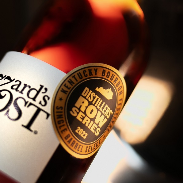 Buzzard's Roost KBF Priv Barrel Cask Strength bottle closeup