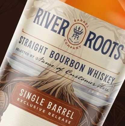 River Roots Barrel Company label