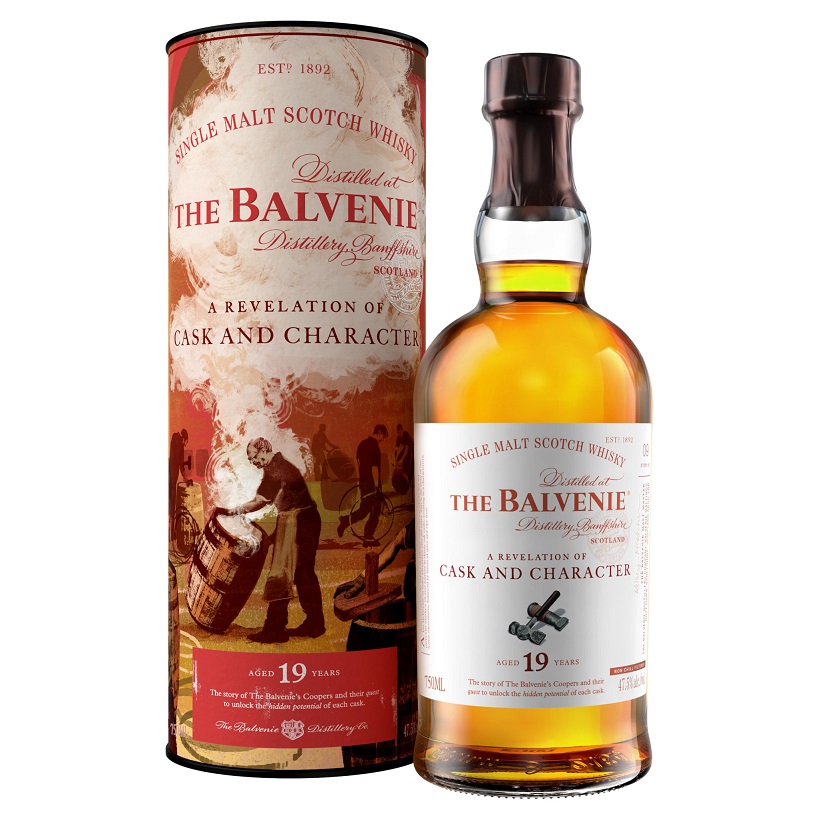 Balvenie Cask and Character box and bottle