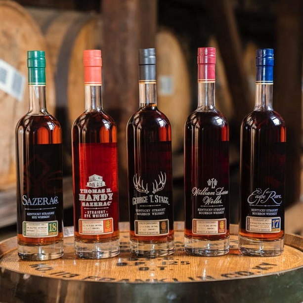 Buffalo Trace Antique Collection 2023 on barrel