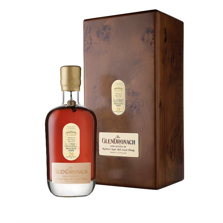 The Glendronach Grandeur Batch 12 bottle and box