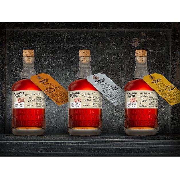 Chattanooga Whiskey The Vault Series bottles 2023