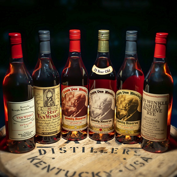 Great Bourbon Raffle 2024 Pappy Van Winkle lot