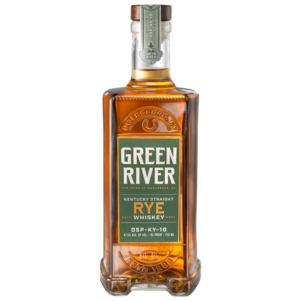 Green River Kentucky Straight Rye Whiskey bottle