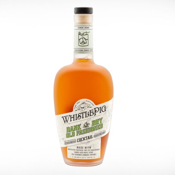 Whistlepig Dank & Dry Old Fashioned hero bottle