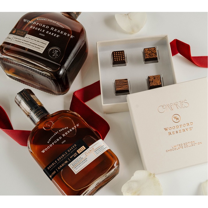 Woodford Reserve Double Double Oaked Valentine's Day gift box