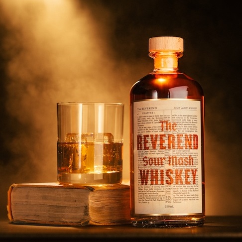 The Reverend Sour Mash bottle and pour