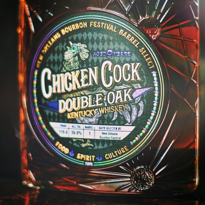 Chicken Cock NO Bourbon Fest Double Oak