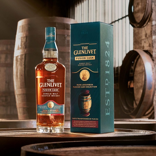 The Glenlivet Rum and Bourbon Fusion Cask Selection