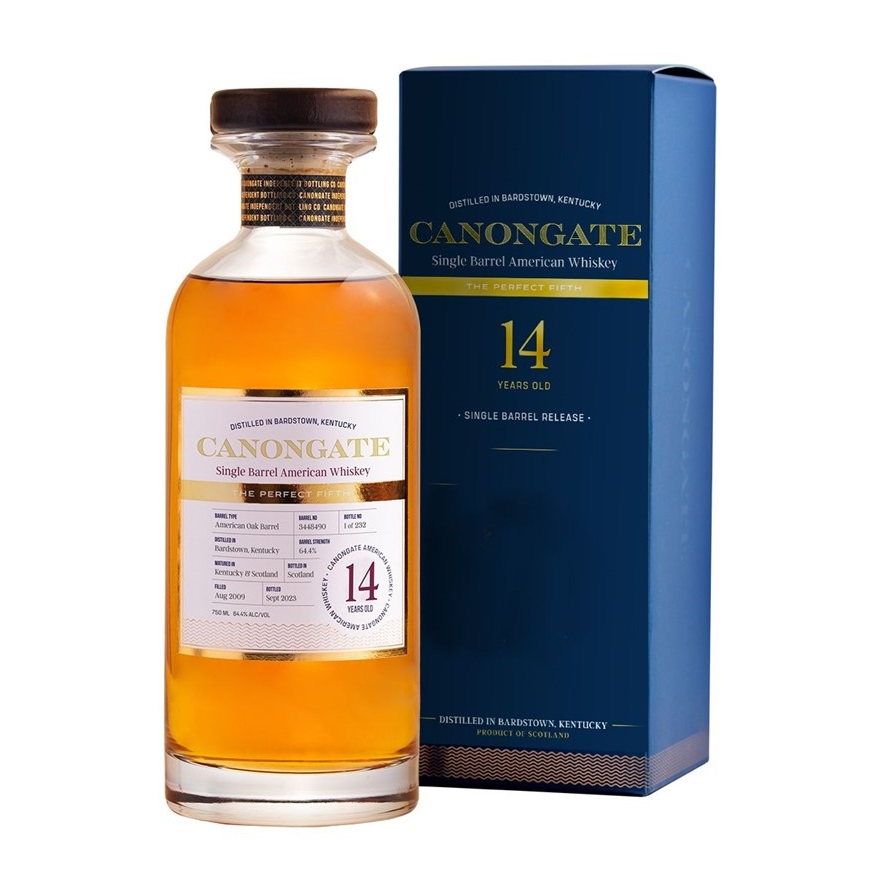 Perfect Fifth Canongate 14 Year bottle with box