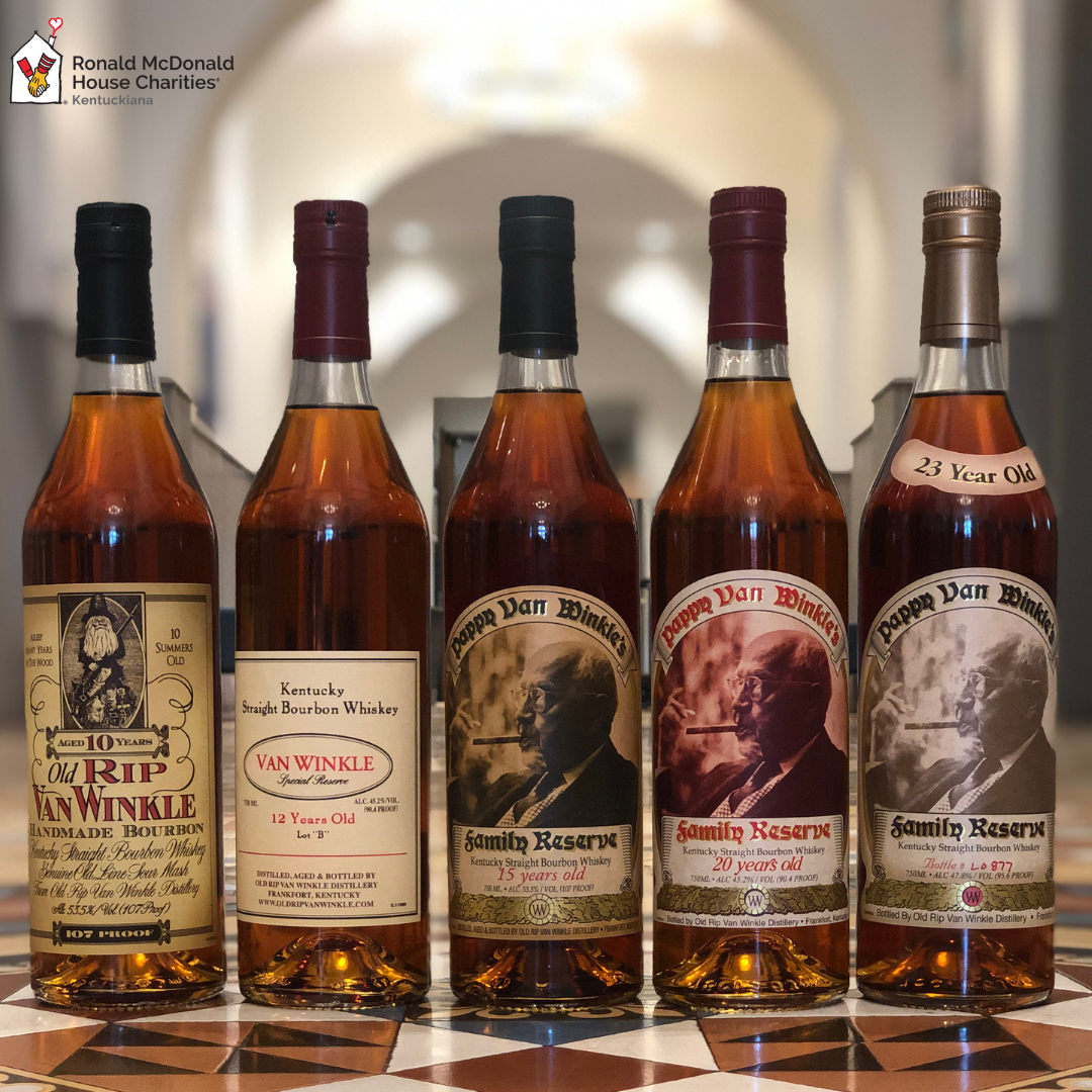 Pappy Van Winkle flight Ronald McDonald House