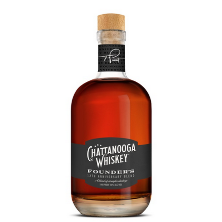 Chattanooga Whiskey 12th Anniversary Founders Blend bottle