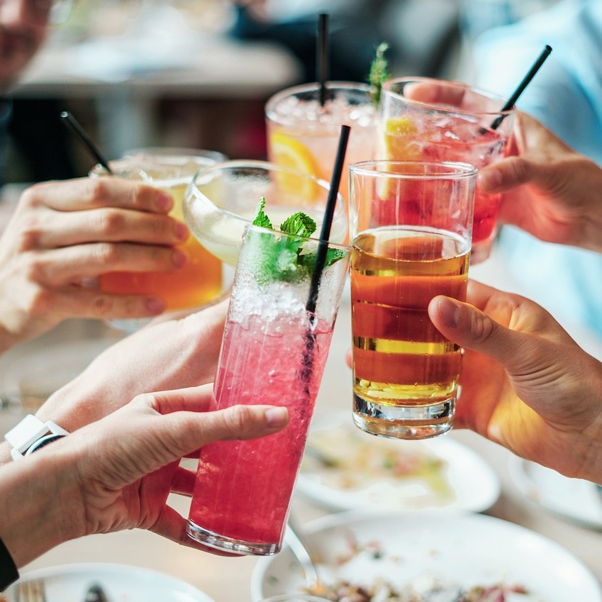 drinkers-cheers-cocktails by Bridgesward Pixabay